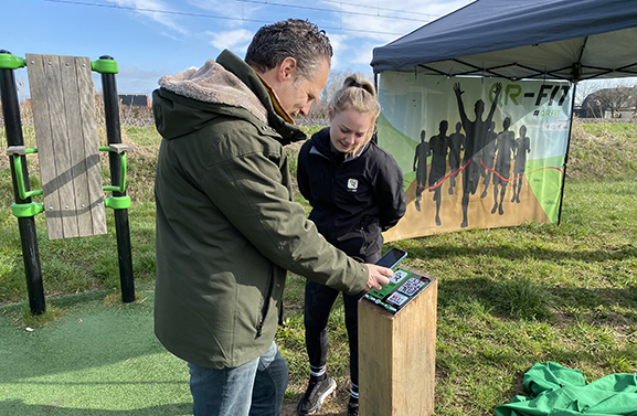 QR-Fit beweegroutes geopend in Meteren en Asperen