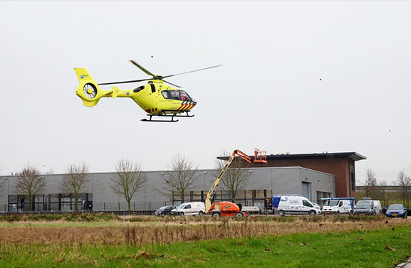 Incident met letsel bij metaalbedrijf aan de Biezenwei in Tiel