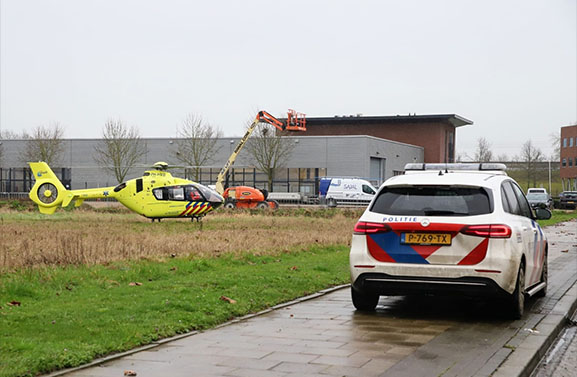 Incident met letsel bij metaalbedrijf aan de Biezenwei in Tiel