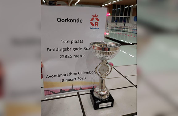 Reddingsbrigade Boxtel wint strijd in Zwembad De Waterlinie