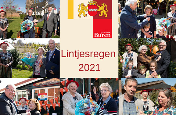 Lintjesregen in de gemeente Buren: zeven Koninklijke Onderscheidingen