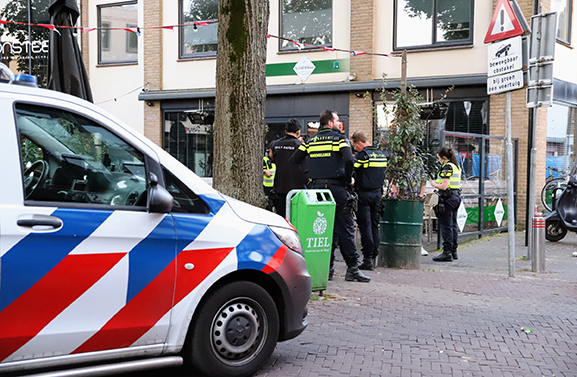 Vechtpartij aan de Damstraat in Tiel