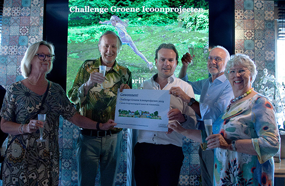 Vlindertuin de Zindering eerste bij 'Challenge Groene Icoonprojecten'