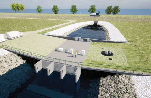 Betere waterhuishouding op de Linge door nieuw gemaal