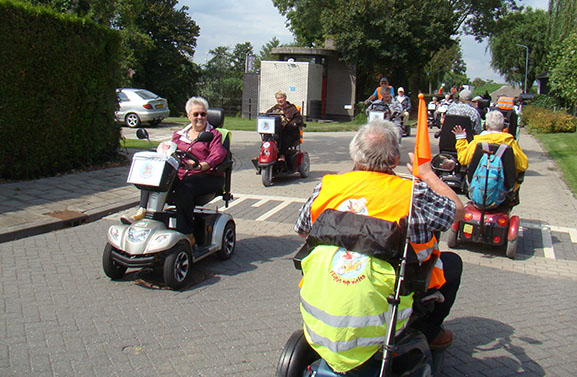 Maas en Waal-toertocht van Flipje op Wielen een groot succes