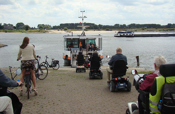 Maas en Waal-toertocht van Flipje op Wielen een groot succes