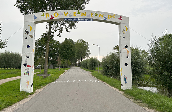 Straatversiering in Hei- en Boeicop de moeite waard om te bekijken