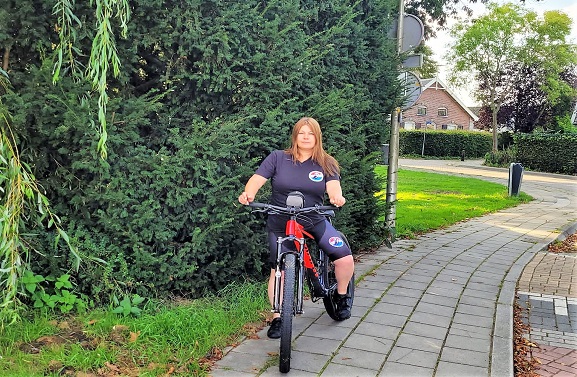 Maurikse fietst geld bij elkaar voor Veteranen Search Team