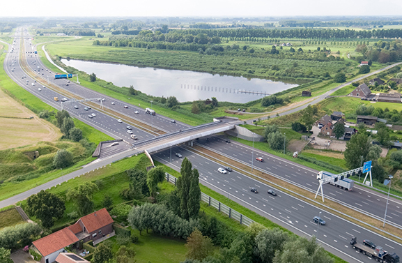 Komend weekend A2 dicht i.v.m. sluiten coupure in de Diefdijk