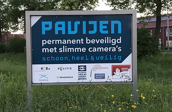 Controle leegstaande bedrijfsunits op Pavijen in Culemborg