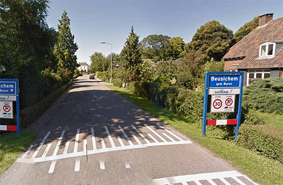 Molenweg Beusichem afgesloten tot begin november