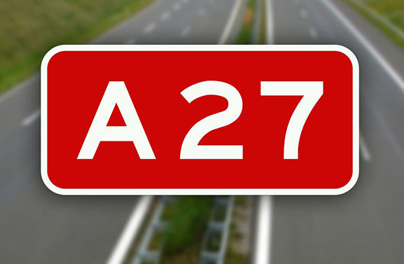 A27 tussen Everdingen en Lunetten het hele weekend dicht