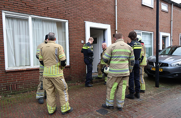 Wateroverlast in gesloten woning aan de Buitenstad in Vianen