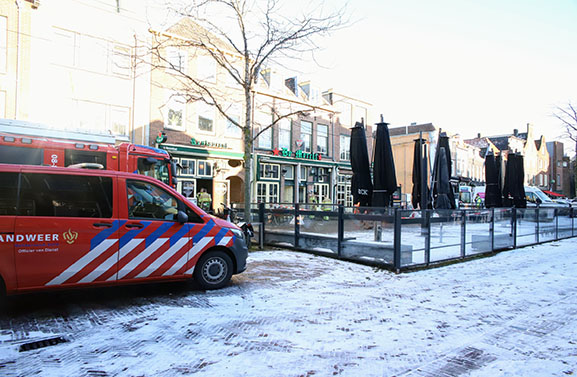Restaurant en woningen ontruimd door gaslek op het Plein in Tiel