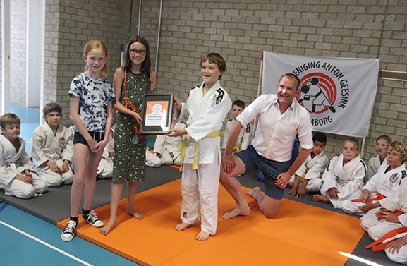 Judovereniging Anton Geesink wint verkiezing ‘Club van het Jaar 2021’