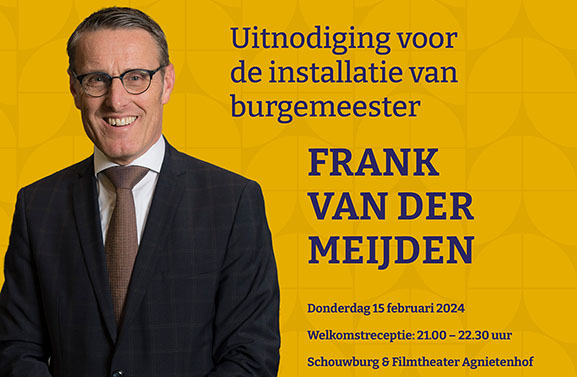 Installatie en welkomstreceptie nieuwe burgemeester Tiel