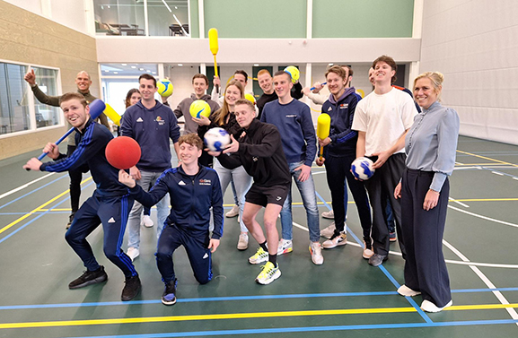 Buurtsportcoaches van de gemeente Buren werken samen met Rijn IJssel CIOS