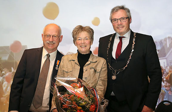 Koninklijke onderscheiding voor Bert Budding uit Echteld