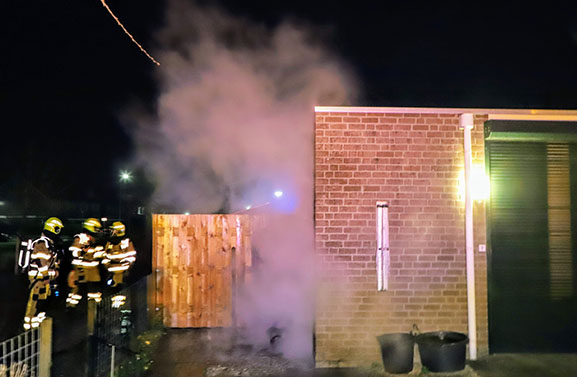 Tiel geteisterd door buitenbranden, dader niet gevonden