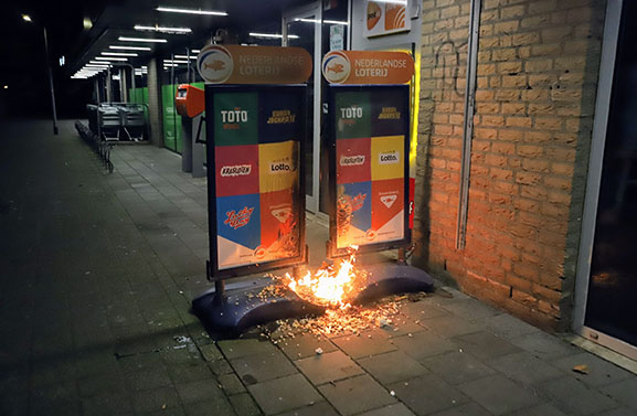 Tiel geteisterd door buitenbranden, dader niet gevonden