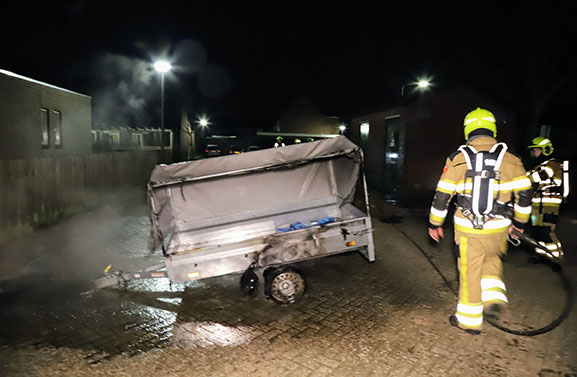 Tiel geteisterd door buitenbranden, dader niet gevonden