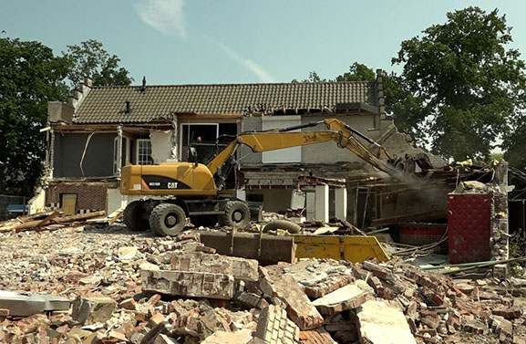 Legendarische discotheek De Roskam gesloopt