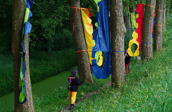 Buitenkunst tijdens 10e editie van Ode aan de Linge