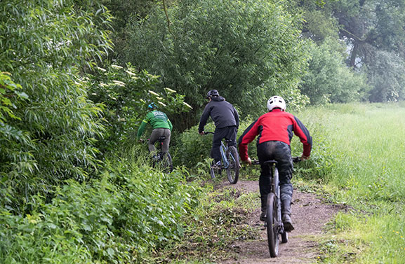 Nieuwe unieke mountainbikeroute op landgoed Mariënwaerdt feestelijk geopend