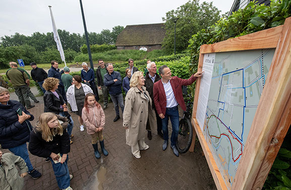 Nieuwe unieke mountainbikeroute op landgoed Mariënwaerdt feestelijk geopend