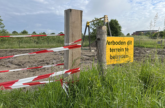 Mogelijk asbest gevonden bij aanleg speeltuin in Tiel