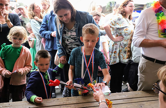 Ruim 500 deelnemers liepen mee met de Passewaaijse avondvierdaagse