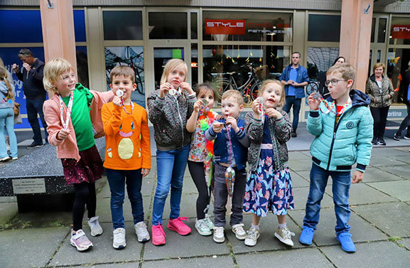 Ruim 500 deelnemers liepen mee met de Passewaaijse avondvierdaagse