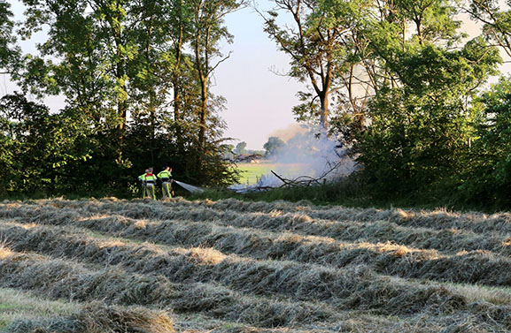 Brand Nieuwendijk Rumpt snel geblust