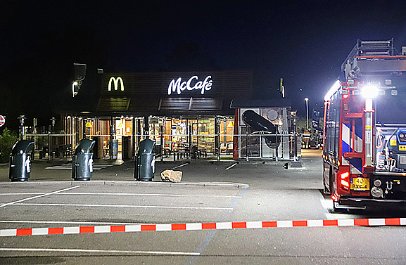 McDonald's in Enspijk twee keer ontruimd in één weekend