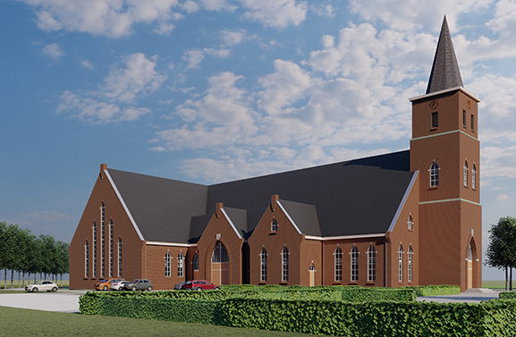 Gereformeerde Gemeente Kesteren bouwt nieuwe kerk