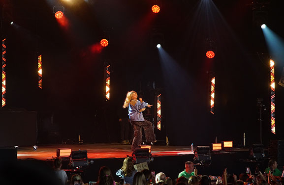 De tweede dag van Appelpop, een variëteit van muziekstromingen