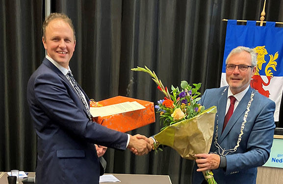 Neder-Betuwe neemt afscheid van gemeenteraadslid Rutger Roseboom