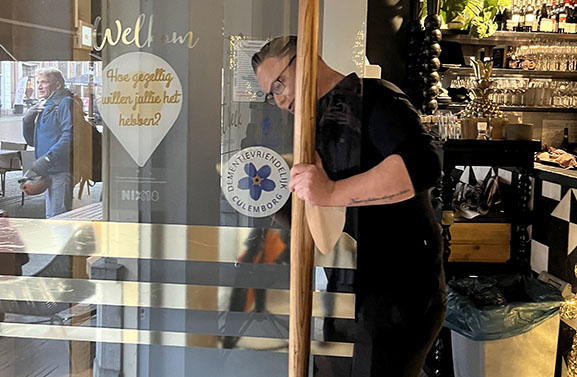 Diner voor meer dan 90 gasten in dementievriendelijk restaurant