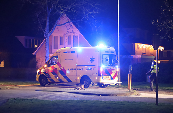 Vuurwerkongeval in de wijk Passewaaij in Tiel