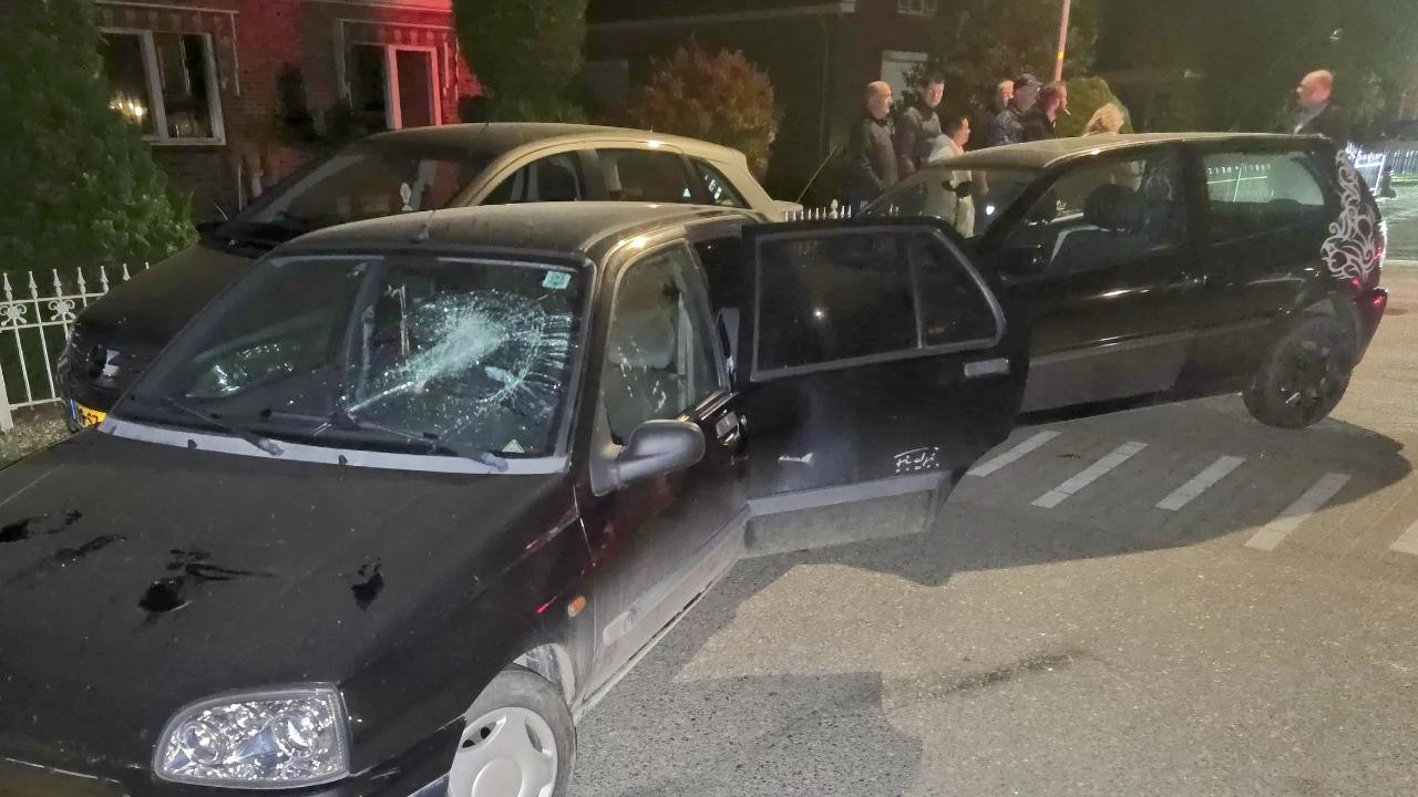 Politie zet hond in na melding van ongeval
