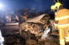Schildersbus vliegt tijdens het rijden in brand