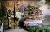 Brand in aanhanger aan de Owensstraat in Leerdam