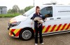 Gewonde gans langs spoor opgevangen door dierenambulance