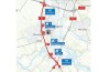 A2 afgesloten van 19 tot en met 20 mei