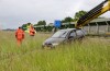 Autobestuurder onder invloed neemt de benen na eenzijdig ongeval