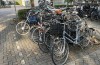 Berg fietsen gaat terug de stalling in