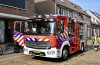 Brandweer Leerdam rukt uit voor berg brandend afval