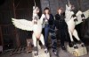 Rumptse mode-ontwerpster houdt modeshow op kermis