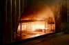 Buitenbrand op de Clarissenhof