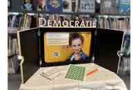 Mini-stemhokjes in Bibliotheek Rivierenland